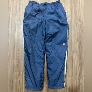 Vintage Wilson Fleece Lined Track Pants Navy Y2K 90s Men’s Large